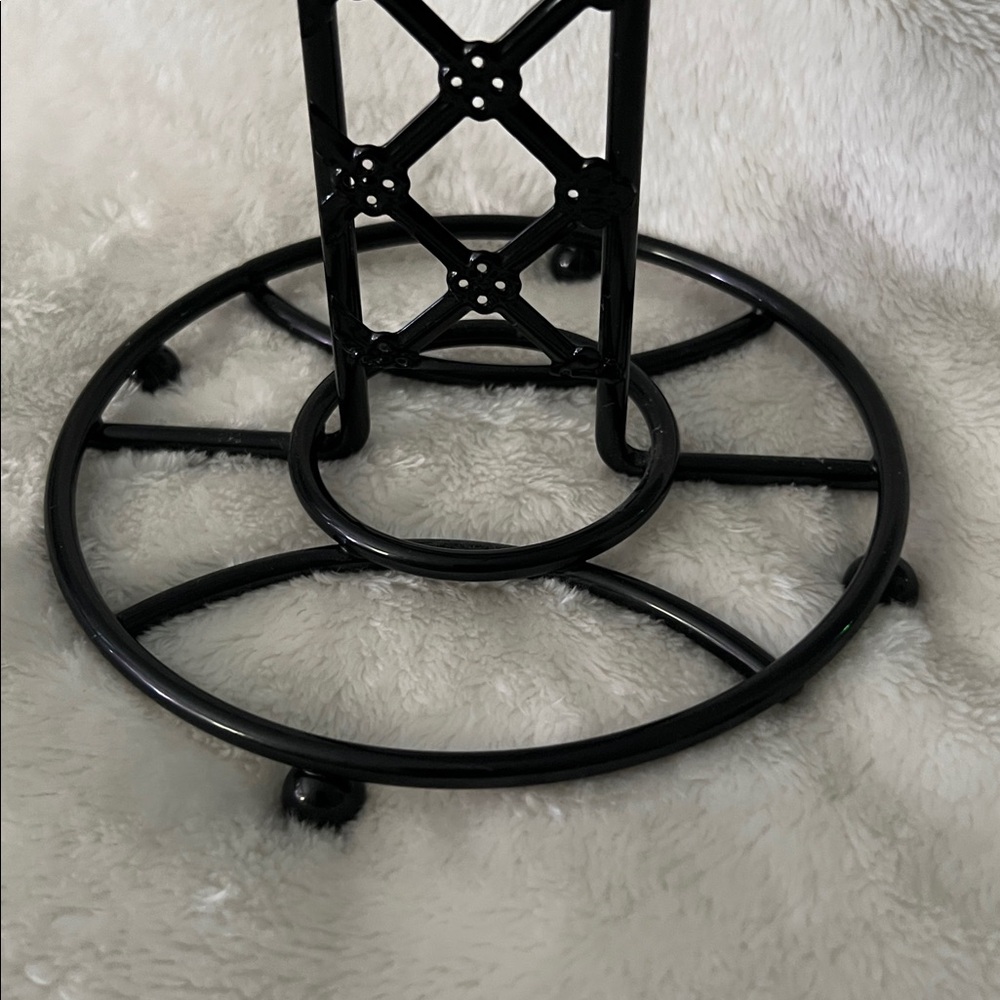 NWOT โ๏ธ 15โ BLACK METAL COFFEE 6- CUP/MUG COUNTERTOP DISPLAY RACK STAND HOLDER - Picture 3 of 5